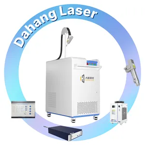 Hot fiber laser cleaning machine, non-contact cleaning does not damage the matrix for metal rust removal