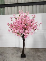 Neuer Rosa Künstlicher Glyzinienbaum für Outdoor-Hochzeiten, Oster- und Halloween-Dekorationen