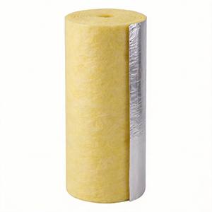 Rouleau de laine de verre, isolation thermique, insonorisation, feutre de laine de verre, imperméable, classe A, ignifuge, fourniture d'usine - Product Image 4