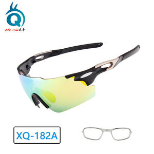 Lunettes de soleil polarisées pour le cyclisme XQ-182A, monture TR90 légère, protection UV, lunettes de sport pour hommes et femmes - Product Image 3