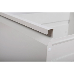 Thép 4 ngăn kéo tủ hồ sơ với khóa kim loại dọc Tủ hồ sơ nhỏ - Product Image 5