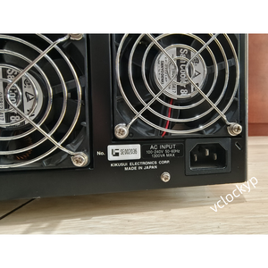 คิคุซุย PWR800L แหล่งจ่ายไฟ DC แบบตั้งโปรแกรมได้ 0-80v 50A 800W มือสอง - Product Image 6