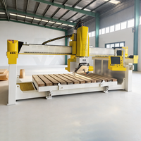 Machine de découpe, fraisage et gravure CNC à 4 axes pour pierre, marbre, granit, céramique 380V/50Hz certifiée CE FCC Haute Performance