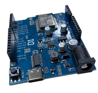 WeMos D1 WiFi UN Placa de desarrollo basada en ESP8266 Módulo WIFI inalámbrico de 2/2 "para Arduino IDE Tipo C