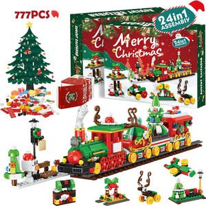DIY Christmas Advent Calendar Blind Box Building <strong>Blocks</strong> Jesus <strong>Bricks</strong> Toys Countdown Advent Calendars Gifts Christmas Party - Product Image 3