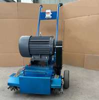 Scarificateur à béton électrique 3 kW, lames en carbure de tungstène, 150 ㎡ Plaqueuse de surface industrielle 380V