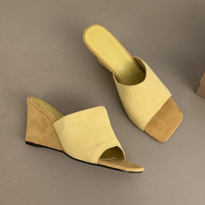 2026 New Platform Sandals Fashionable Beach Flip Flops Summer outerwear with open-<b>toe</b> high heels - Product Image 6