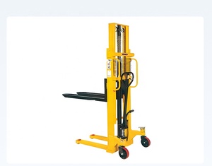 Apilador Eléctrico Hidráulico de Alta Calidad Zhongsheng, Apilador de Palés de 2 Toneladas*2m, Carretilla Elevadora Manual, Altura Máxima de 2000mm, Ancho de Horquilla de 550mm - Product Image 1