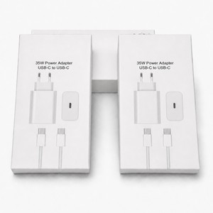 อะแดปเตอร์ชาร์จเร็ว 20w พร้อมสายชาร์จ Pd Usb-C Type C สำหรับชาร์จไฟผนัง 35W สำหรับ Iphone 17 16 15 14 Pro MAX  อะแดปเตอร์ชาร์จ Usb C - Product Image 1