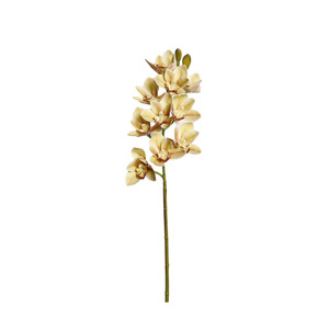 Orquídeas Cymbidium Artificiales, Color Verde Claro, Alta Simulación, Decoración para Bodas, Adorno para Sala de Estar, Arreglo Floral - Product Image 5