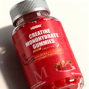 Gummies de créatine OEM 5000 mg de créatine avec <span class=keywords><strong>BCAA</strong></span> L-Taurine Collagène Peptides Créatine Monohydrate Gummies - Product Image 2