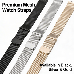 Correa de Reloj Magnética Doble Milanesa para Samsung <span class=keywords><strong>Huawei</strong></span> Xiaomi, Elegante y Cómoda Correa de Acero Inoxidable para Relojes Inteligentes - Product Image 4