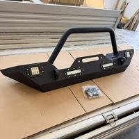 Nouveau produit : Pare-chocs avant en acier à visser avec support de treuil, sans trou pour capteur, accessoires de modification automobile pour Wrangler JK JL JT