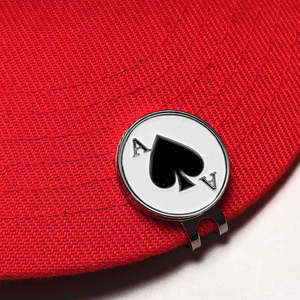 Clip de chapeau de golf avec marqueur de balle magnétique, style métal premium, conception personnalisée, marqueurs de balle de golf sportifs en fer OEM - Product Image 4
