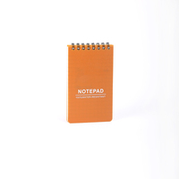 Petit carnet de poche en papier de pierre imperméable bloc-notes de poche Pages doublées pour l'extérieur