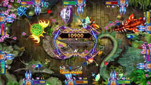 Jeux à pièces en gros Table de tir de pêche Machines avec Ict Bill Acceptor Devil Vs Bull - Product Image 5