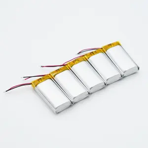 מחיר זול גודל קטן גמיש 3.7V 180mah סוללת ליתיום פולימר לציוד נייד