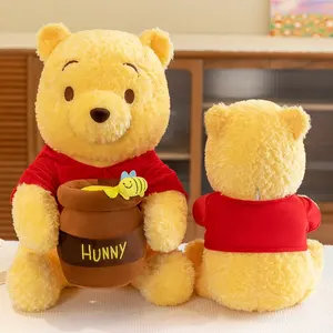 Promotional Wholesale Popular Cute Bear Stuffed Animals Best Selling Famous Cartoon Plush Toys For Kids