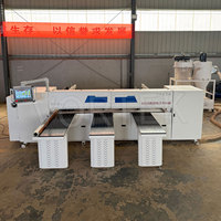 Scie à panneaux horizontale automatique CNC Vortek MJ2900, scie à panneaux informatisée à grande vitesse, scie à bois électrique motorisée, 16KW