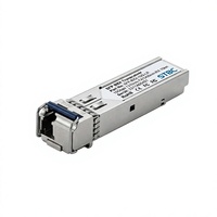 Émetteur-récepteur optique STBC 10G SFP BIDI, module simple fibre LC compatible pour la transmission par fibre optique