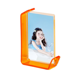 Acrylic hình chữ L sáng tạo pha lê <span class=keywords><strong>DIY</strong></span> Khung ảnh với máy tính để bàn đứng hai mặt hiển thị & tùy chỉnh thiết kế - Product Image 6