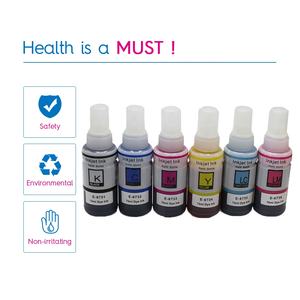 TINTA-TANK 100ml EPT673 EPT 6731 Premium Dye Compatible Color Refill Tinta Sublimasi untuk Printer Epson L800 L805 L850 L1800 - Product Image 3