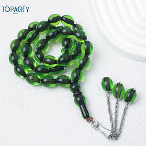 ลูกประคำข้ามพรมแดน, ลูกประคำมุสลิม, สร้อยข้อมือแบบซาอุดิอาระเบีย, ลูกประคำ 33 เม็ด, โรงงานผลิตลูกประคำมุสลิมอิสลาม - Product Image 3