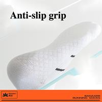 Chaussettes de sport professionnelles OEM de haute qualité, absorbant la transpiration, anti-odeurs, chaussettes de course résistantes pour l'été
