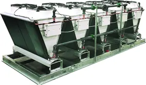 Radiateur de refroidissement à eau industriel standard OEM 1mw 1000kw refroidisseur à sec 20kw extraction à immersion
