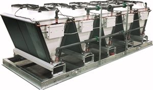 ओम मानक औद्योगिक जल शीतलन रेडिएटर 1 मेगावाट 1000kw शुष्क कूलर 20kw विसर्जन खनन शुष्क कूलर 100kw