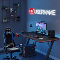 Enseigne néon gamer, Décoration murale pour salle de jeux, Enseignes LED personnalisées pour jeux, Lumières décoratives gamer, Art mural gaming, Lumière LED gaming, Cadeau