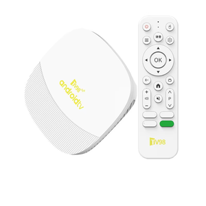 Tv98 ATV Max <span class=keywords><strong>Android</strong></span> 14 thông minh TV Box Ultra <span class=keywords><strong>HD</strong></span> 8K Allwinner H313 2GB 16GB Dual band 5GWiFi BT bằng giọng nói điều khiển từ xa Set Top Box - Product Image 1