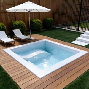 Piscina Circular de Fibra de Vidrio Personalizable para Jardín Exterior, Resistente a la Corrosión y a los Rayos UV, para América - Product Image 6