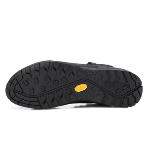 Bottes montantes en cuir pour homme, confortables, imperméables, pour l'extérieur, en cuir croûte, pour la randonnée en montagne, collection automne-hiver - Product Image 6