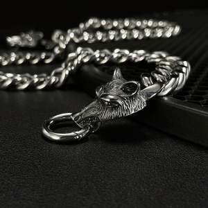 Collar con Colgante de Mariposa de Acero Inoxidable Chapado en Oro para Hombre, Estilo Europeo Americano, Hip Hop, Personalidad, Moda - Product Image 4