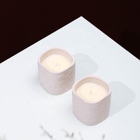 YBH - Venta Especial - Frascos de Cerámica/Porcelana Personalizables, Mate/Esmaltados, Ecológicos, Cilíndricos, Multicolores, para Velas, Decoración Navideña para el Hogar