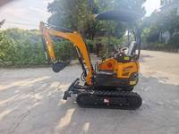 Promo Panas Excavator Mini 1Ton 2Ton Hidrolik Crawler Digger dengan Kabin Mesin EPA untuk Konstruksi Kebun dan Pertanian