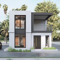 Casa Prefabricada de Paneles SIP de Lujo con Estructura Aislada para una Vida Residencial Sostenible en Complejos Turísticos