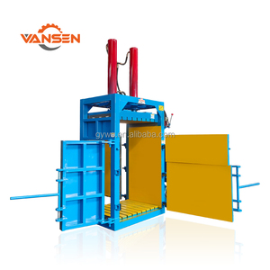 <span class=keywords><strong>Presse</strong></span> à balles hydraulique motorisée, machine à balles verticale industrielle, largement utilisée dans le recyclage des déchets, balles de vêtements d'<span class=keywords><strong>occasion</strong></span> - Product Image 4