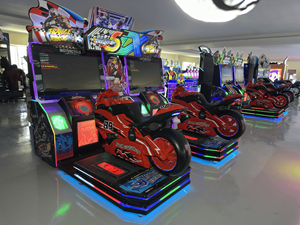Máquina de Juego Arcade de Motociclismo para 2 Jugadores, Personalizable y Económica, para Niños y Adultos, Centro de Entretenimiento - Product Image 5