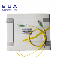 Module amplificateur optique SOA Box Optronics 1560nm 30dB, bande C+L, faible bruit, semi-conducteur, connecteur FC/APC pour réseaux WDM MOPA