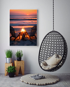 Kit de Pintura por Números de <span class=keywords><strong>Paisajes</strong></span> de Atardecer Nocturno <span class=keywords><strong>para</strong></span> Adultos - Pintura Acrílica Hecha a Mano sobre Lienzo <span class=keywords><strong>para</strong></span> Decoración del Hogar - Product Image 2