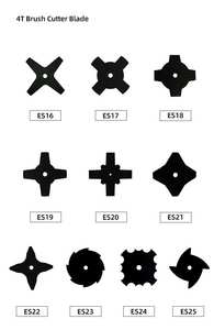 Recortadora de césped Weed Eater Chisel Knife Mulching Smasher Brush Cutter Blade para ST HSQ OREGON - Product Image 5
