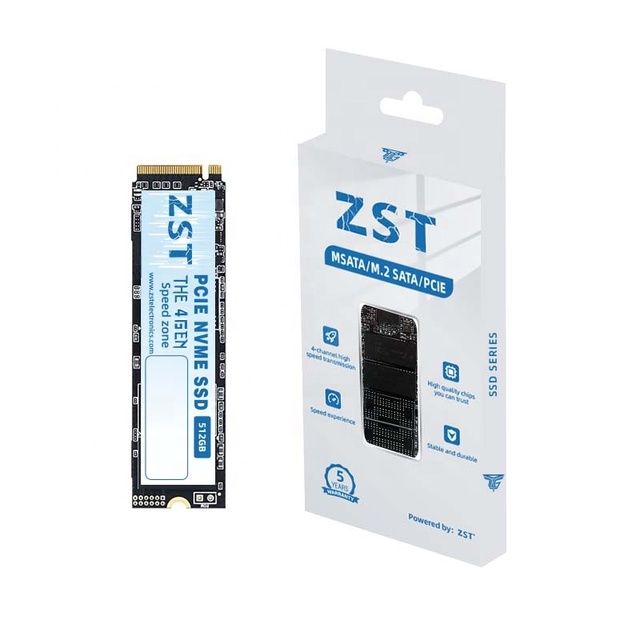 ZST High Performance SSD 256GB M2 NVMe SSD Fast Reliable Internal SSD for Laptops Desktops PC Gaming and System Upgrade