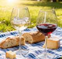 Verre à vin en plastique Tritan de qualité supérieure, 500 ml, transparent, incassable, avec pied, pour fête au bord de la piscine, logo personnalisé
