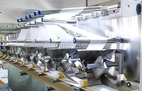 Machine automatique de fabrication de papier toilette humide de haute qualité, machines de fabrication de serviettes de toilette plates humides