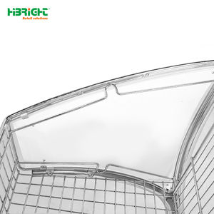 Carrito de Compras de Plástico de Alta Capacidad con Logotipo Personalizado, Movilidad Suave, Premium para Supermercado - Product Image 5