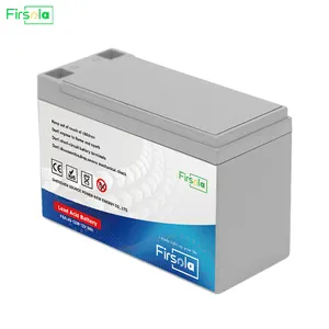 Firsola JS 1209 12V 9Ah F187 F250 Terminal Lead Acid Agm Batteries For Moped Scooter Vehicles E-bike