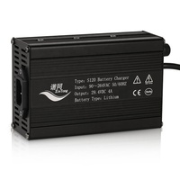 Chargeur de batterie LiFePO4 S120, CE 15S, 16S, 48V, 3A, pour vélo, fauteuil roulant, pousse-pousse, 48v, 12ah