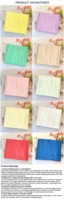 Fanxing Duurzame 4mm brede, aanpasbare maten, macaronkleurige PET plastic draadklem voor fruit, brood en snoep